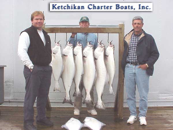 Bruce and Bills group after a Halibut trip
