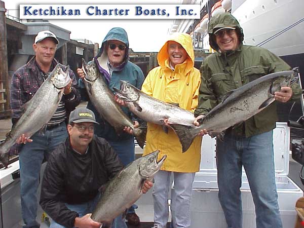 A happy family on a June charter!